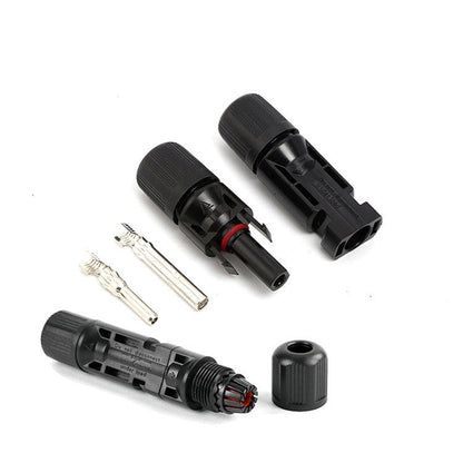 MC4 1000V Connector Solar Panel Cable Connector 1 x Male 1 x Female IP67 30A waterproof