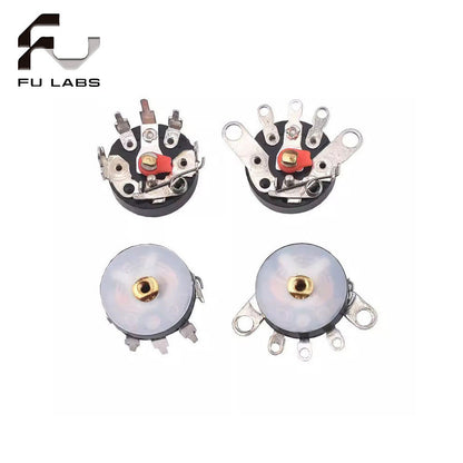 Fulabs RV12MM B10K B50K B103 B503 Potentiometer Amplifier Volume Potentiometer Bent Pin With Switch