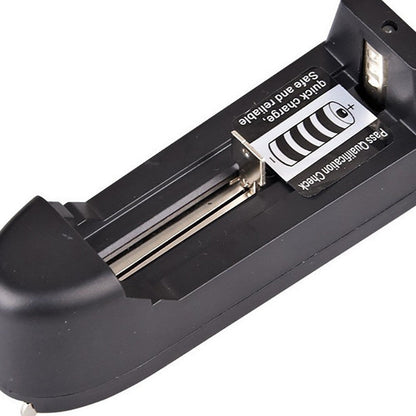 18650 14500 Lithium battery charger Multi-function single slot 3.7V charger Universal single charger 16340