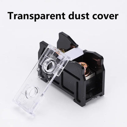 1pcs Rail Terminal Block IN12BK IN20BK 600V 2/3 Pin 30A/60A Electrical Connection terminal Split High Current Junction Box Brass