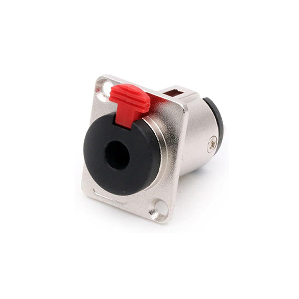 PL55 Jack Female Chassis Type With Lock (silver/black)