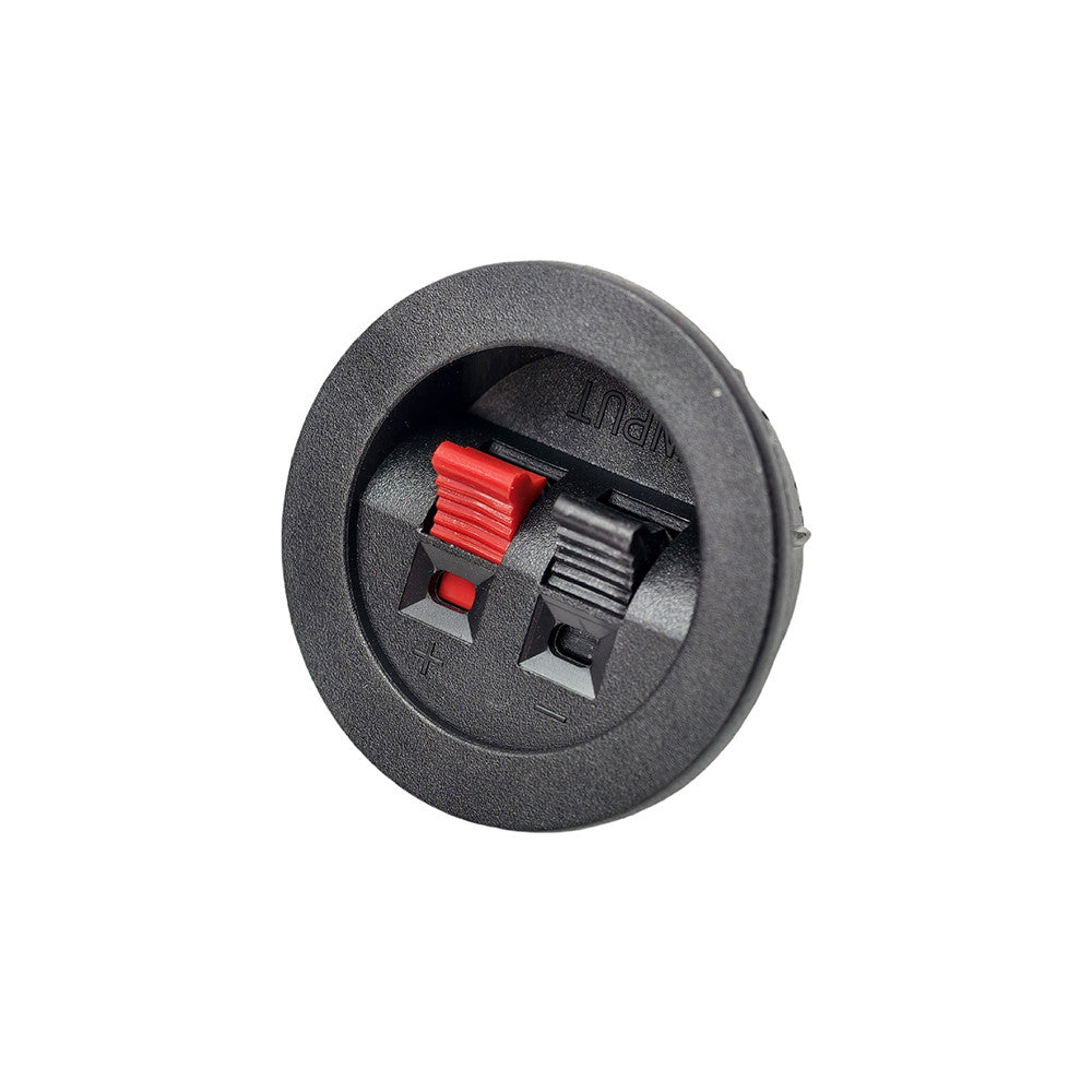 Speaker Terminal Round Plastic Push Type 3 INCHES