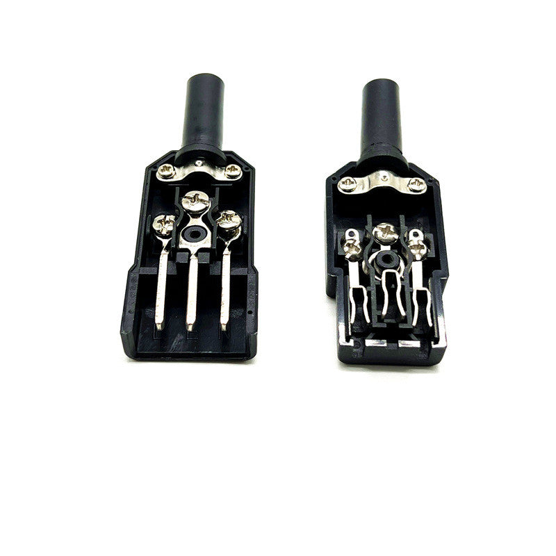 1pcs 10A 250V Socket Plug Straight Cable Plug Connector C13 C14 Female Male Receptacle