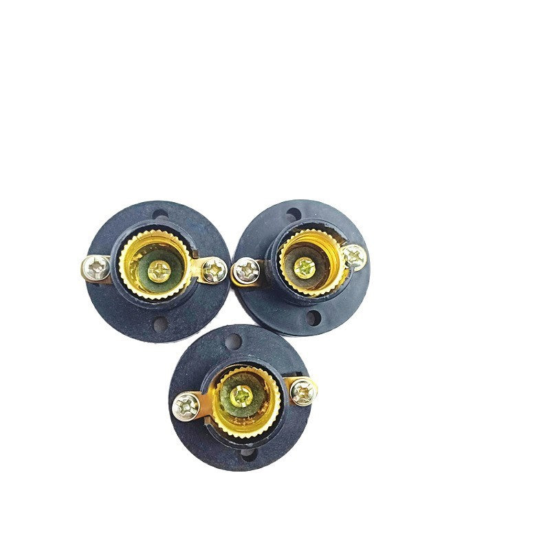 1pcs E10 Mini Bulb Holder Black Plastic Light Beads Lamp Bases Student Experiment Lighting DIY