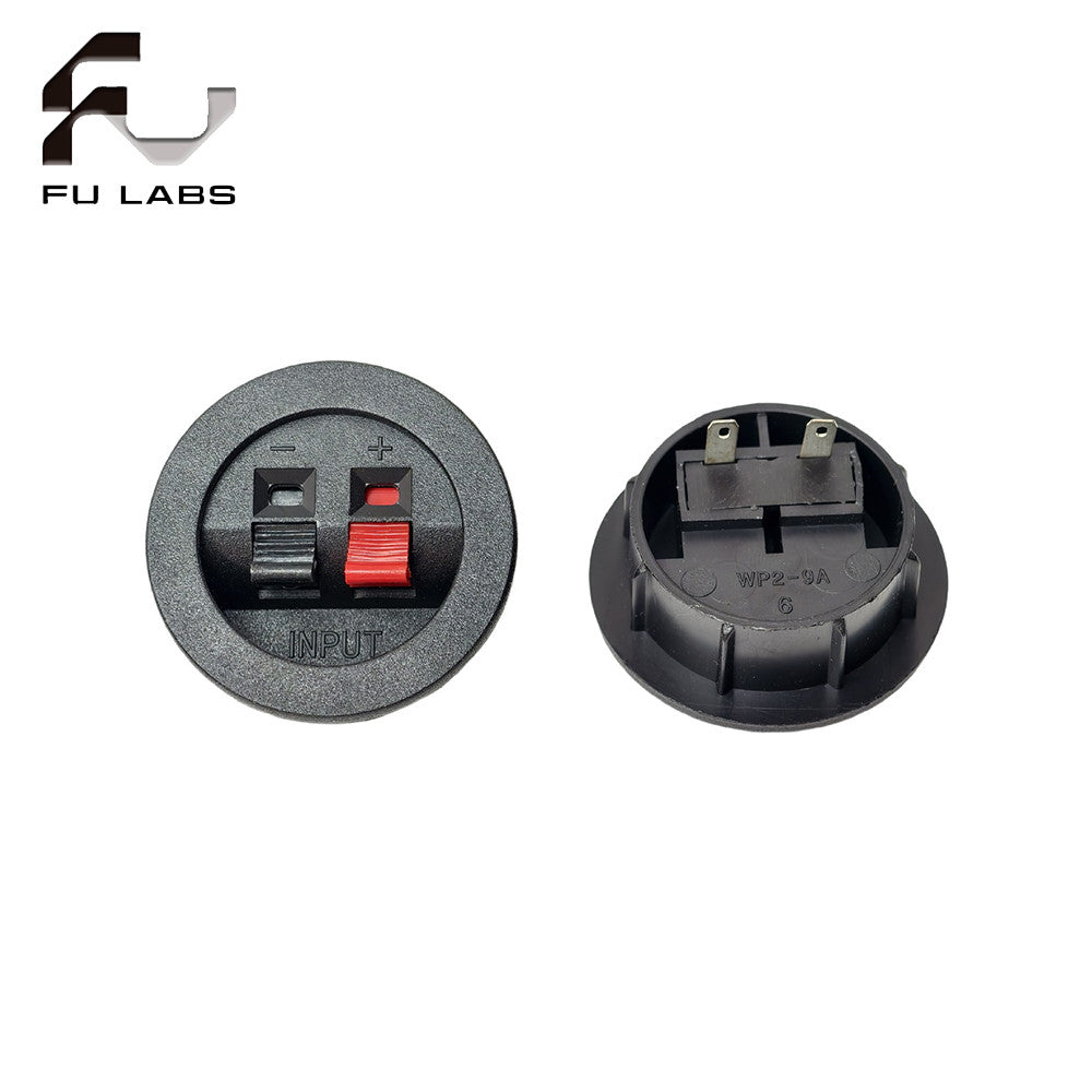 Speaker Terminal Round Plastic Push Type 3 INCHES