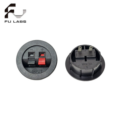 Speaker Terminal Round Plastic Push Type 3 INCHES