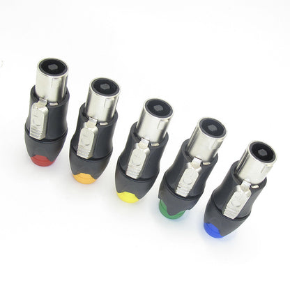 speakon male connector plug broadway gce-023 original