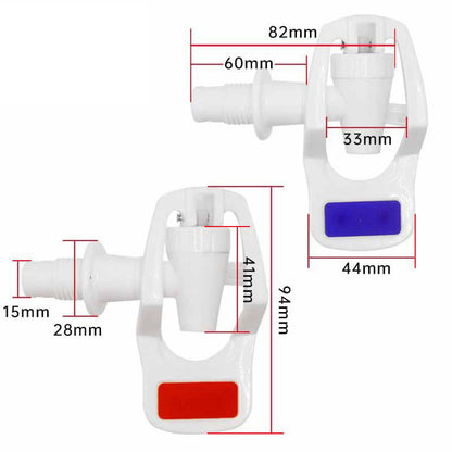 1pcs Faucet for Cold & Hot Push Type Water Dispenser