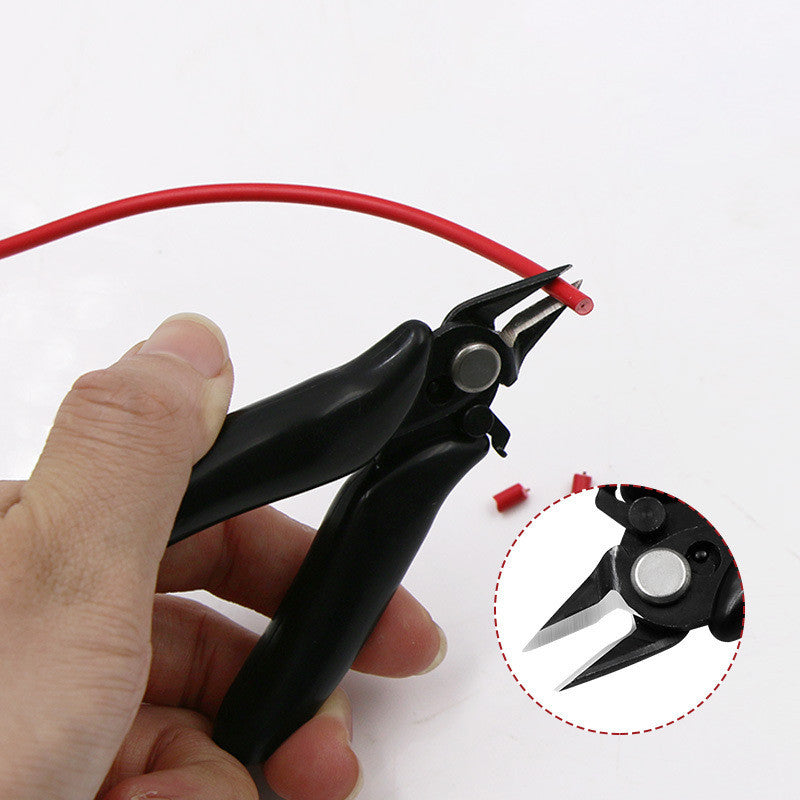 1pcs Diagonal Pliers Mini Wire Flush Cutter 3.5 Inch Micro Diagonal Cutting Pliers