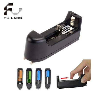 18650 14500 Lithium battery charger Multi-function single slot 3.7V charger Universal single charger 16340