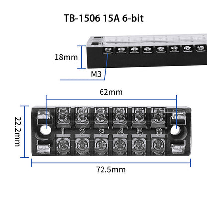 1pcs 15A | 25A MOLDED TERMINAL BLOCK | sk electrical