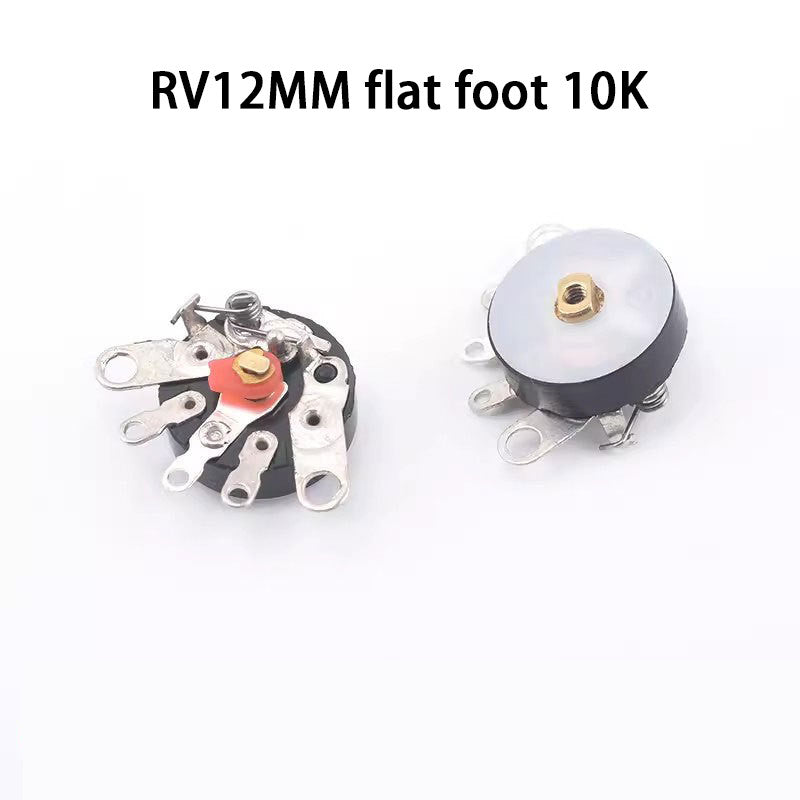 Fulabs RV12MM B10K B50K B103 B503 Potentiometer Amplifier Volume Potentiometer Bent Pin With Switch