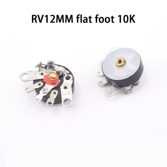 Fulabs RV12MM B10K B50K B103 B503 Potentiometer Amplifier Volume Potentiometer Bent Pin With Switch