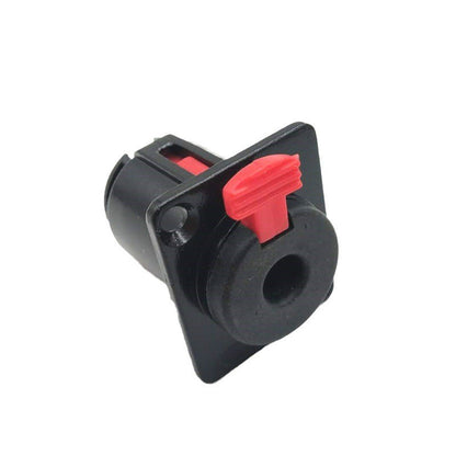 PL55 Jack Female Chassis Type With Lock (silver/black)