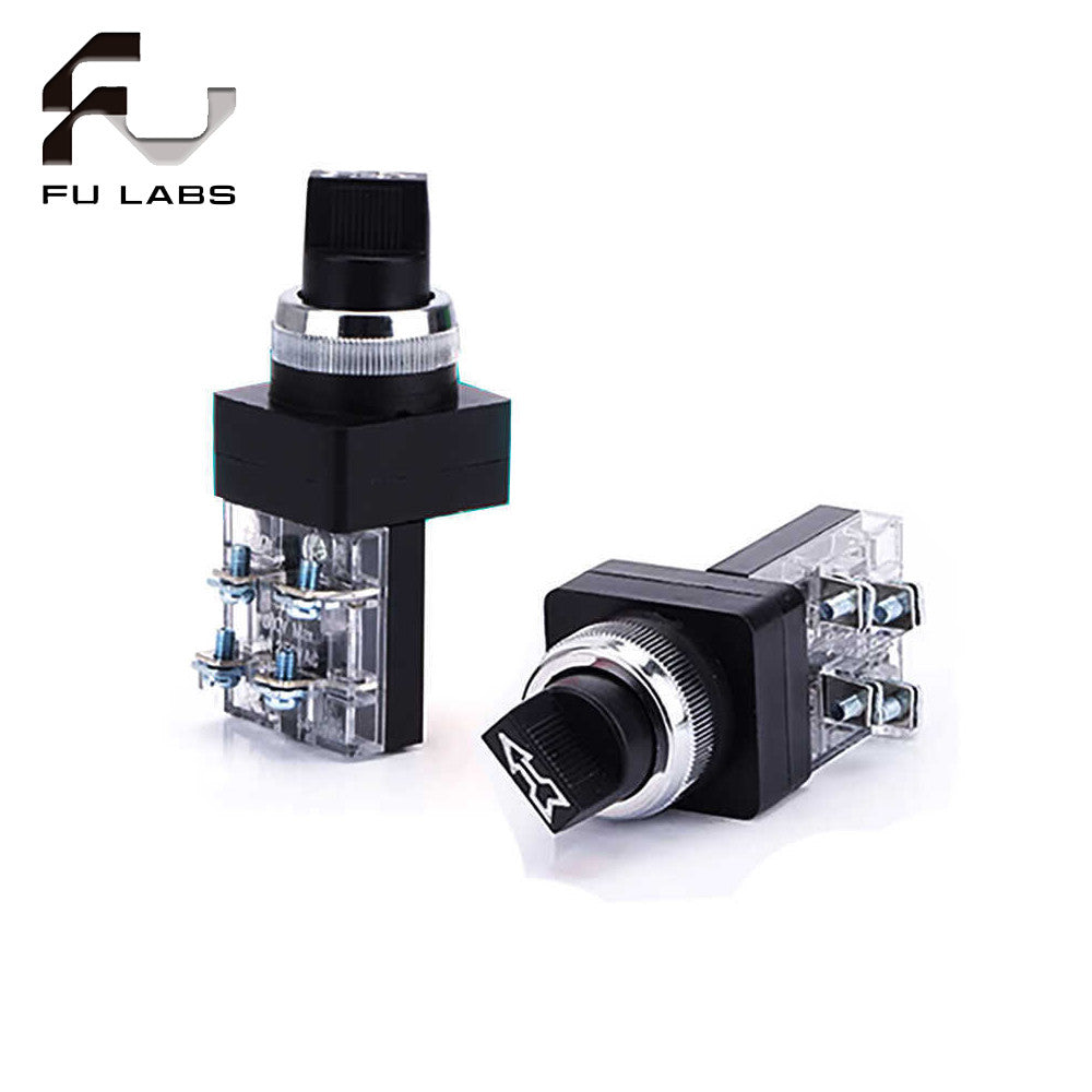 1pcs selector switch 25mm / 30mm, 2position /3 position