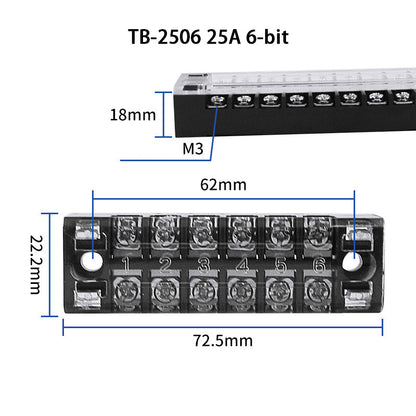 1pcs 15A | 25A MOLDED TERMINAL BLOCK | sk electrical