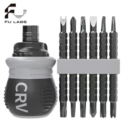 13/26/34 in 1 Ratchet Screwdriver Set Magnetic Dual-purpose Batch Head Magnetic Phillips Slotted