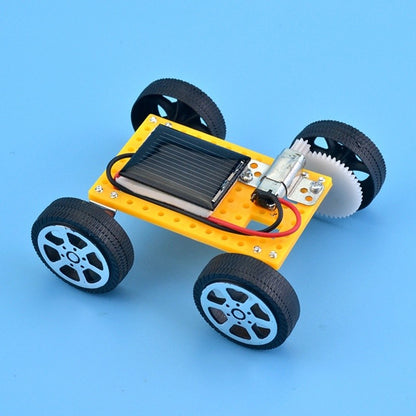 1pcs DIY Mini Solar Car Assemble Robot Kits Assembly Model