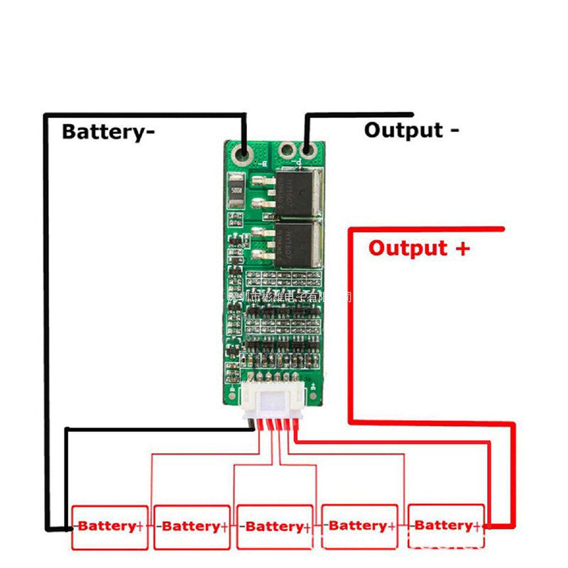 18650 5S 15A Li-ion Lithium Battery Charger Protection Board 18V 21V Cell Protection Circuit