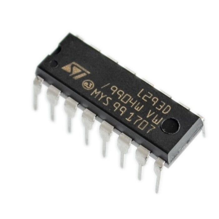 Dual H-Bridge Motor Driver For DC Or Steppers 600ma L293d