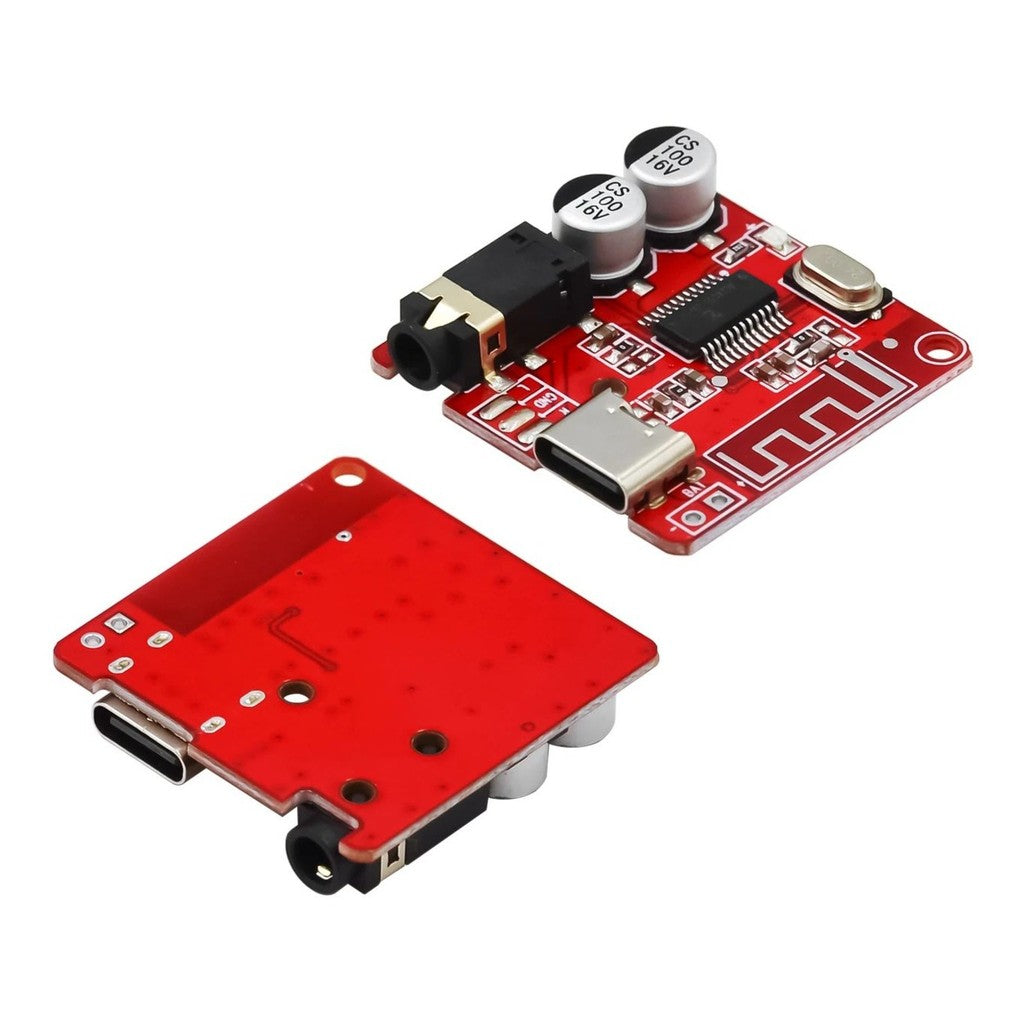 VHM-314 Bluetooth Audio Receiver Board Bluetooth 5.0 4.1 MP3 Lossless Decoder Board Wireless Stereo Music Module DIY Micro / Type-C USB 3.7V-5V