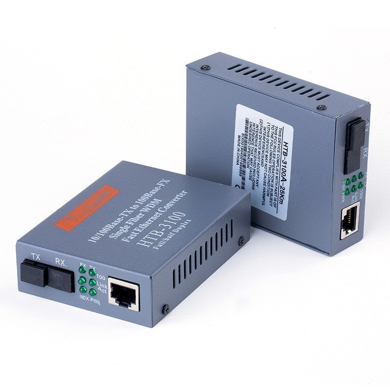 Netlink Media Converter Htb-3100 (A + B) Fiber Optic Wdm Rj45 Ftth