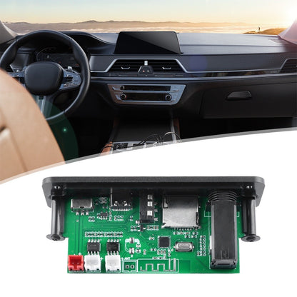 1pcs MP3 Bluetooth Amplifier Decoder Board 2 * 3W With Microphone Jack MIC Bluetooth 5.3 Lossless U disk TF Card AUX Player