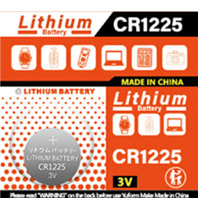 1Pcs Coin Cell Battery 12mm 20mm CR2025 CR2032 CR1225 CR2016