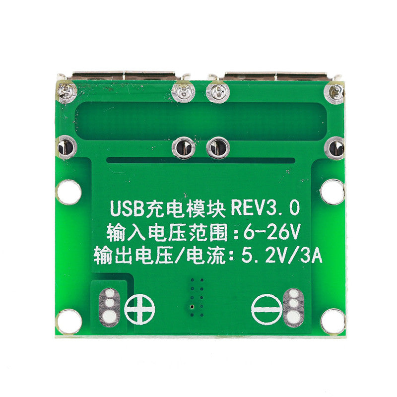 9V 12V 24V to 5V DC-DC Step Down Charger Power Module Dual USB Output Buck 3A Car Charging Charge
