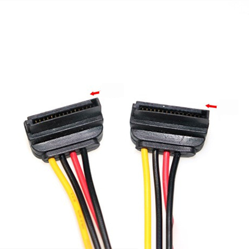 SATA one to two power cord SATA power one to two serial power cord one to two 15PIN 20cm