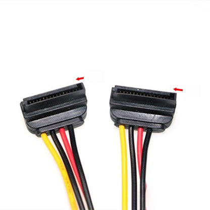 SATA one to two power cord SATA power one to two serial power cord one to two 15PIN 20cm