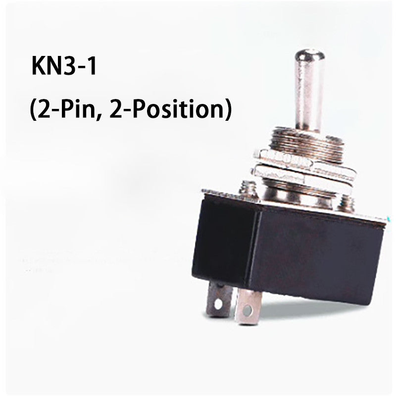 KN3 Toggle Switch 2Pos 2Pin 4Pin 6Pin 2A 250V KN3-1 KN3-2 KN3-3 Waterproof Cover