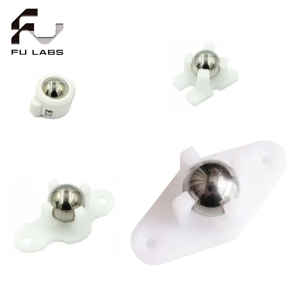 N20 W420 Steel Ball Universal Wheel 2 Uno Smart Car Chassis Bull Eye Nylon Mbot