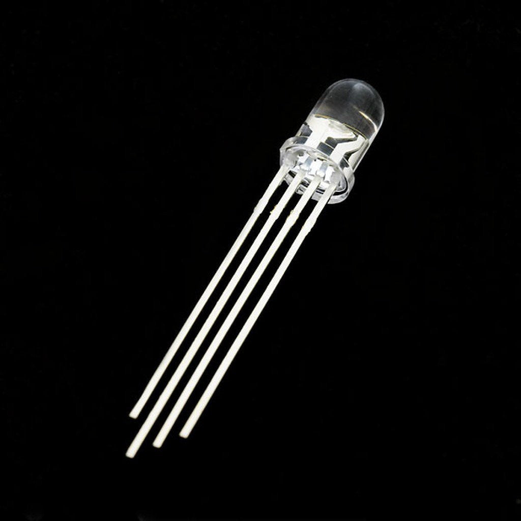 LED 5MM 10MM Rgb Clear Common Cathode 10Pcs