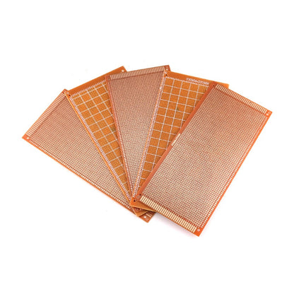 Bakelite universal board 5*7 7*9 9*15 10*15 12*18 universal board PCB circuit board perforated board