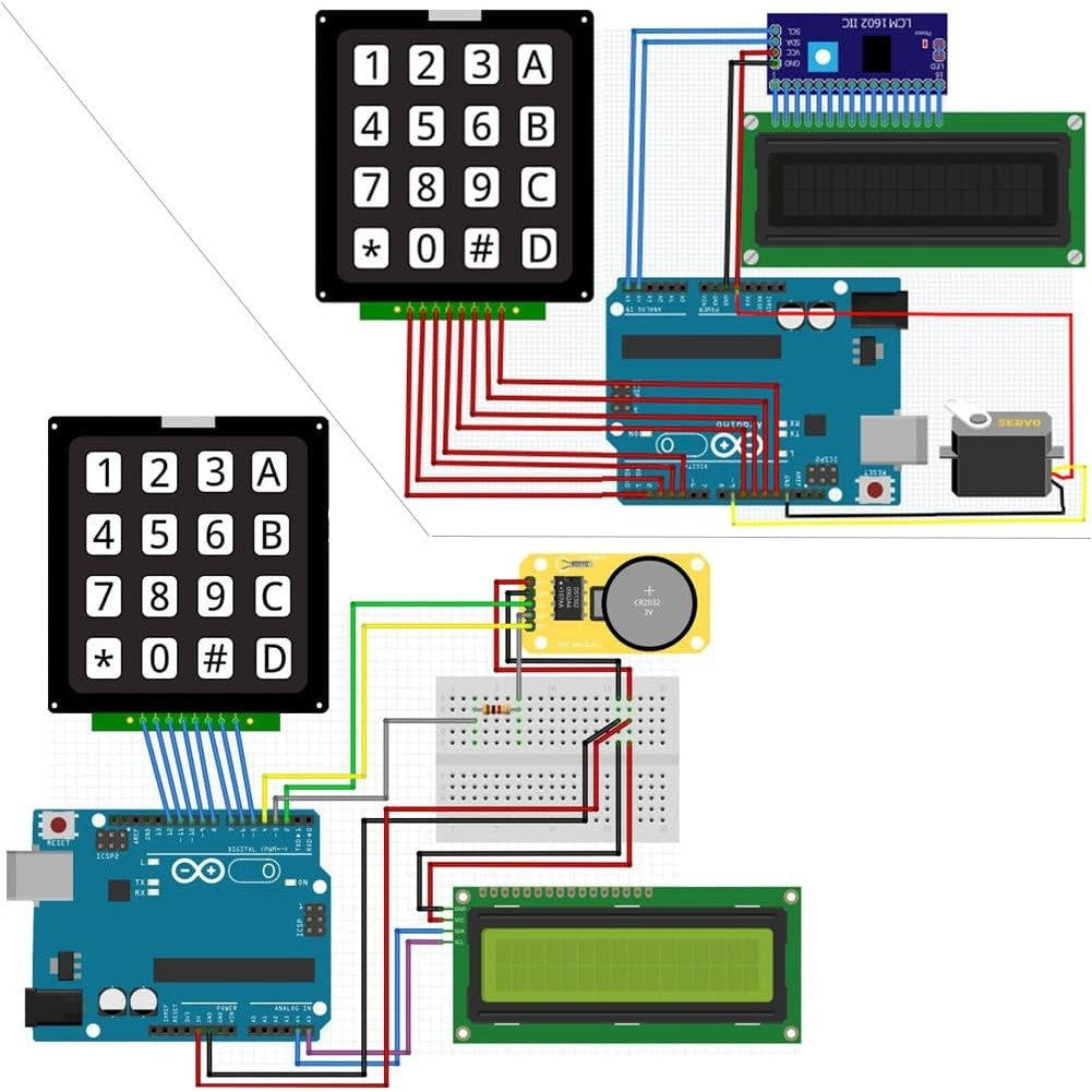 3*4 4*4 Matrix Switch Keyboard Keypad Array Module Abs Plastic Keys 4X4 3X4 12 16 Key B