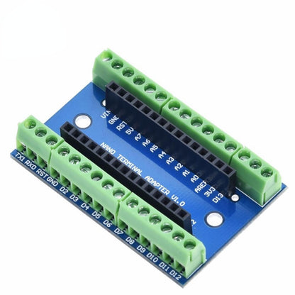 NANO V3.0 3.0 Controller Terminal Adapter Expansion Board NANO IO Shield Simple Extension Plate For Arduino AVR ATMEGA328P