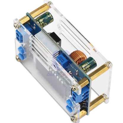 5A Step Down Buck Converter Power Supply Module Voltage Regulator Transformer with Case Heatsink DC 6.5-36V to 1.2-32V