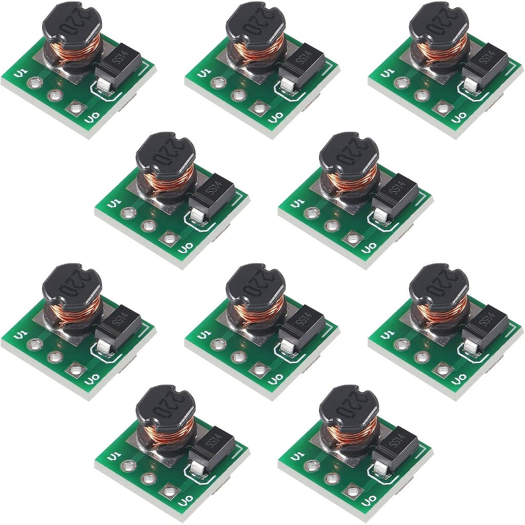 DC 0.9V-5V To 5V or DC 0.8V-3.3V To 3.3V DC-DC Step-Up Power Module Voltage Boost Converter Board