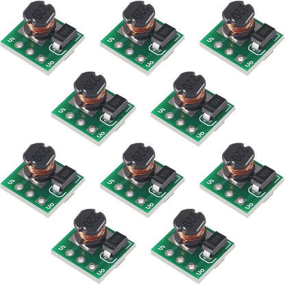 DC 0.9V-5V To 5V or DC 0.8V-3.3V To 3.3V DC-DC Step-Up Power Module Voltage Boost Converter Board