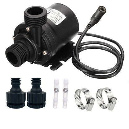 DC 12V Lift 800L/H Brushless Motor Submersible Water Pump Tool Ultra Quiet