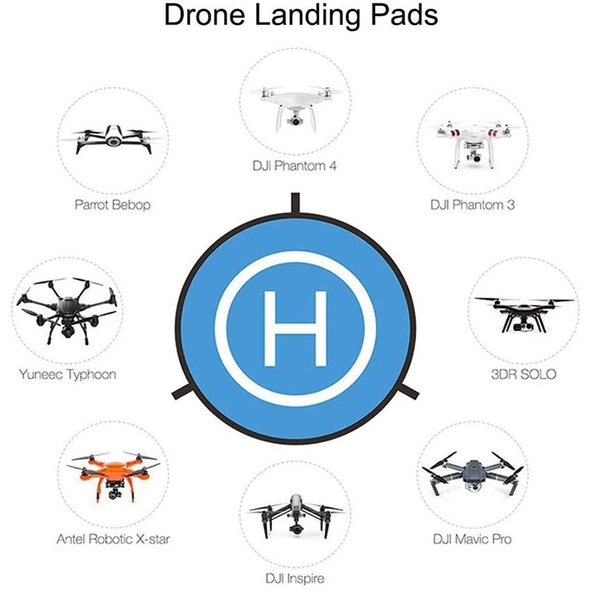 55/75cm Landing Pad FPV Drone Parking Apron Waterproof Portable Landing Pad