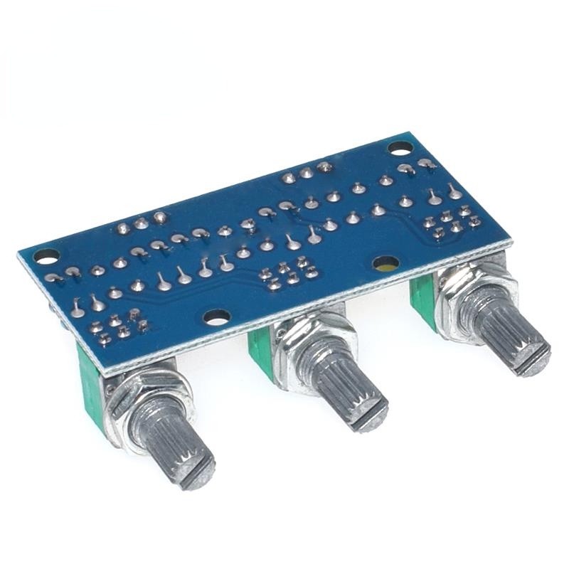 XH-M802 Amplifier Board High and Low Voltage Mixer Tone Board Volume Control Subwoofer PCB Adjustment Amplificador