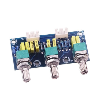 XH-M802 Amplifier Board High and Low Voltage Mixer Tone Board Volume Control Subwoofer PCB Adjustment Amplificador