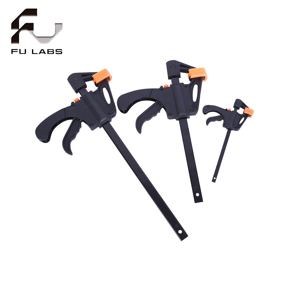 F Clamp Set, Heavy-Duty Quick Release Bar Clamps for Woodworking and DIY Projects 4/6/8Inch