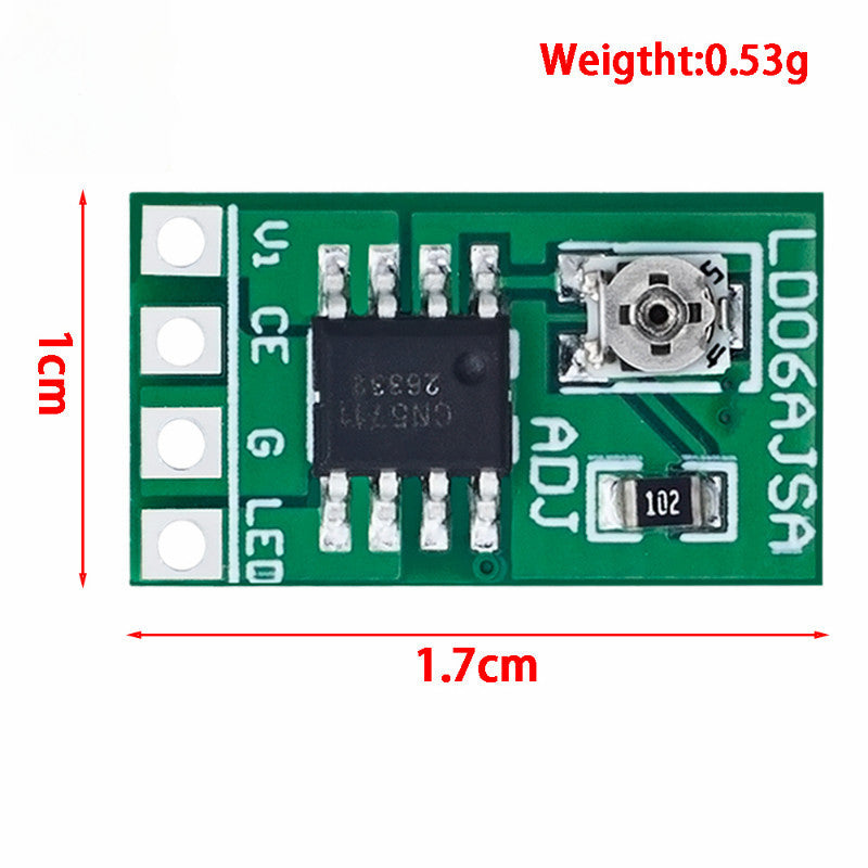 30-1500MA Adjustable Constant Current LED Driver DC 3.3V 3.7V 4.2V 5V PWM Control Board Buck Power module