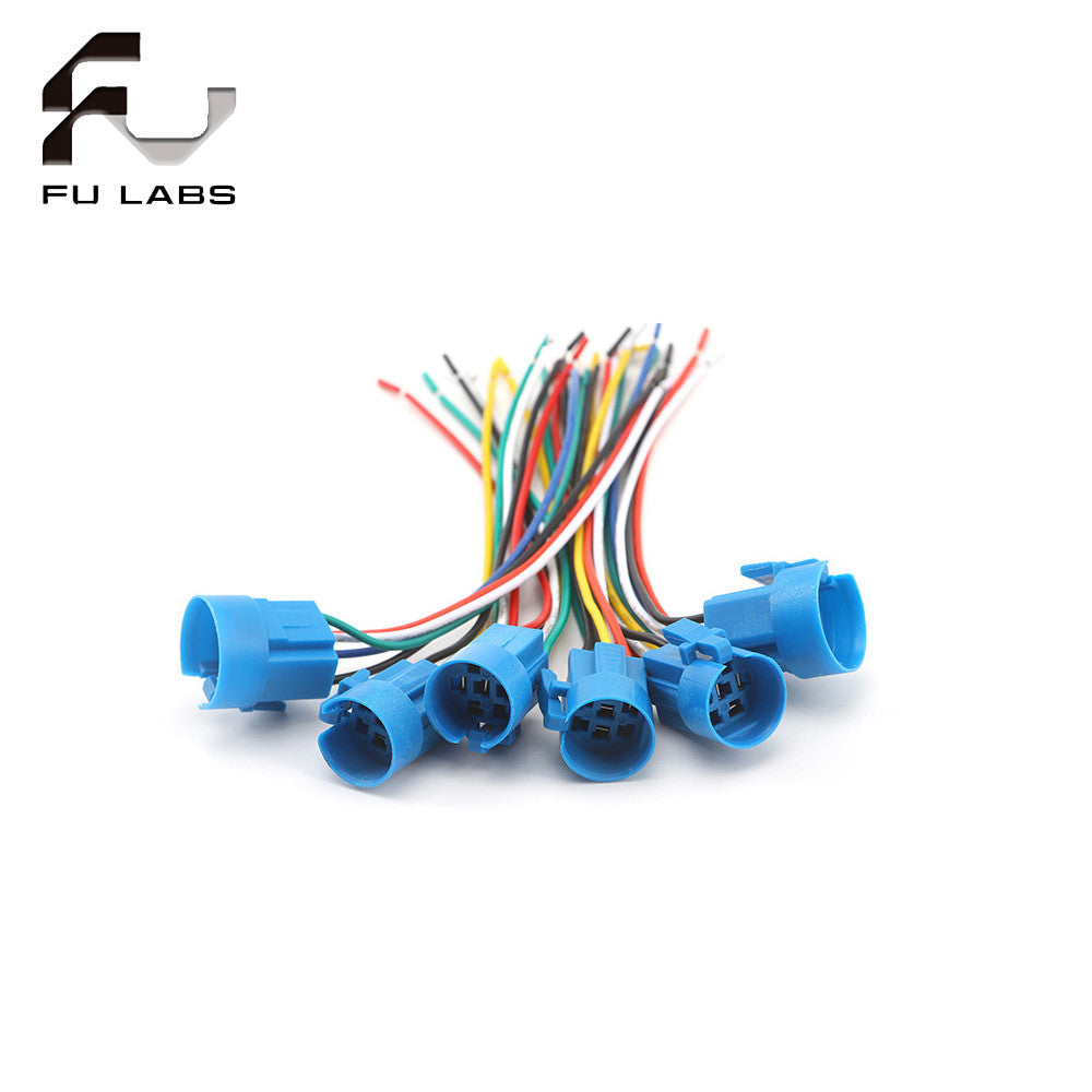 1pcs Switch Accessories Cable Quick Socket For Metal Push Button Wiring Plastic Connector Matching Base Wire Lamp 12mm 16mm 19mm 22mm