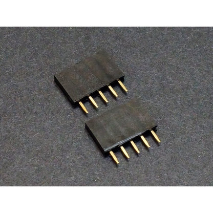 1Pcs Single Row Pin Female Header 2.54Mm 2 3 5 6 8 10 15 16 19 40 Straight Strip Pcb