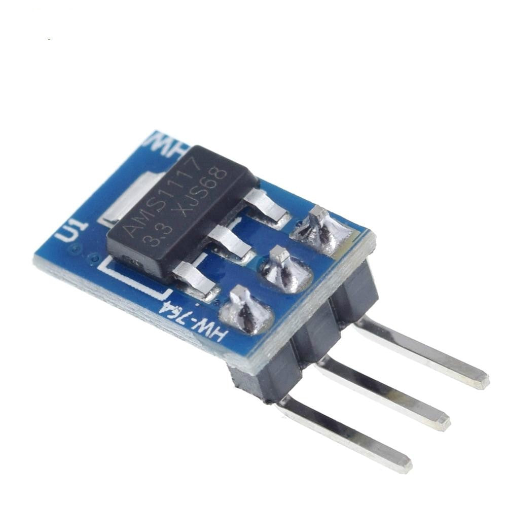 5Pcs AMS1117-3.3V/AMS1117-5.0V DC-DC Step-Down Power Supply Buck Module LDO 800mA 5V to 3.3V Power Board