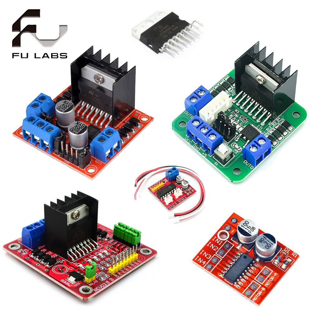 L298N Motor Driver Module High Power DC Motor Arduino – Fu-labs